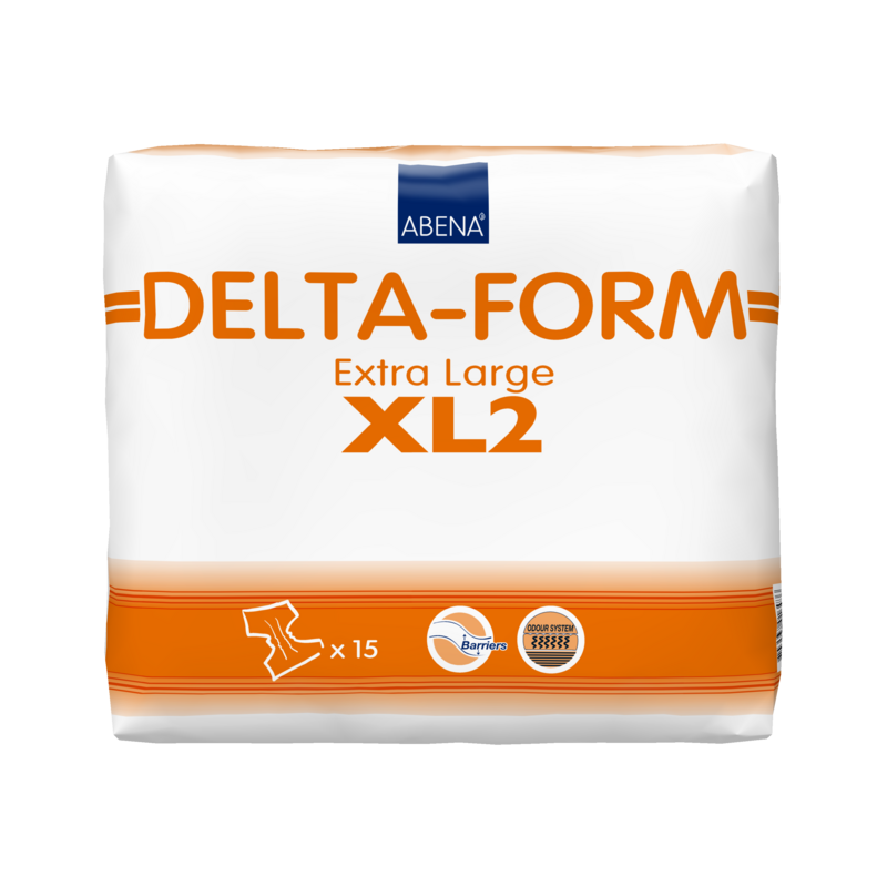 Abena Delta Form Adult Diaper Size XL2 15Pcs