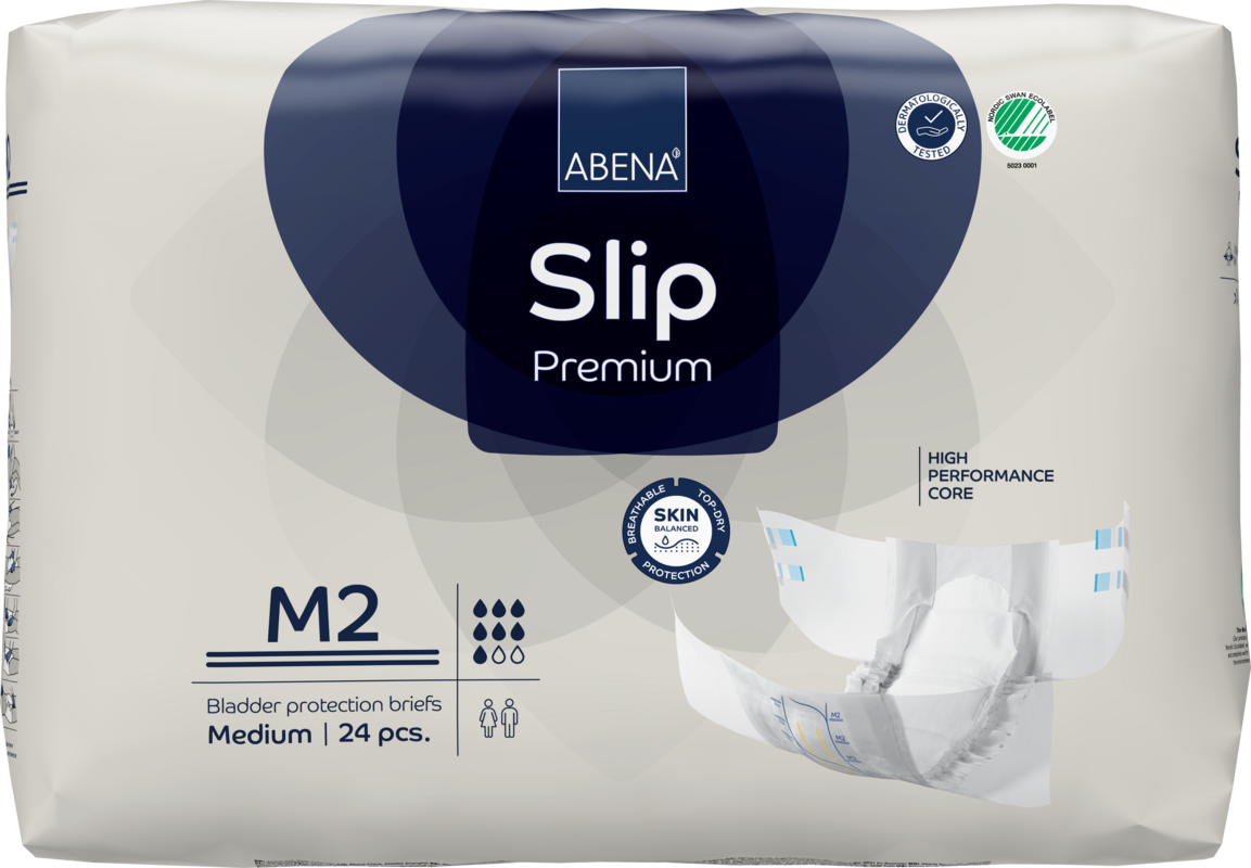 Abena Slip Adult Diaper Size M2 24Pcs