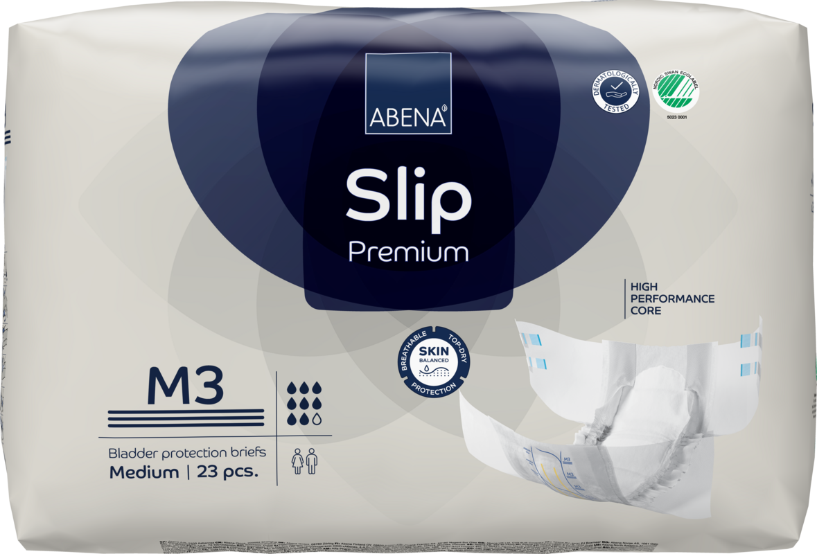 Abena Slip Adult Diaper Size M3 23Pcs
