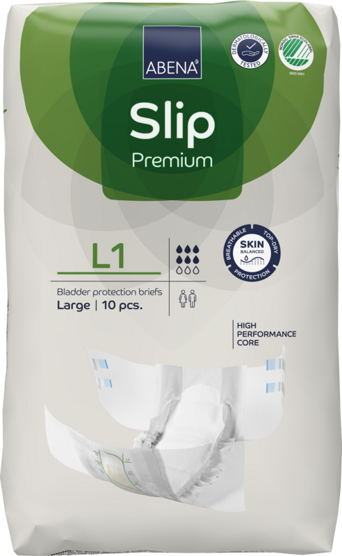 Abena Slip Adult Diaper Size L1 10Pcs