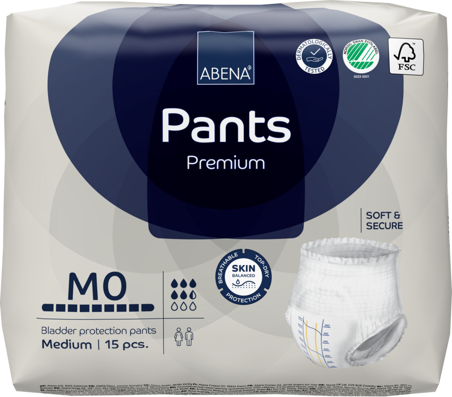 Abena Adult Diaper Pants Size M0 15Pcs-Kenya