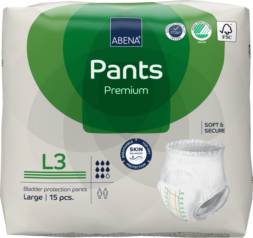 Abena Adult Diaper Pants Size L3 15Pcs-kenya
