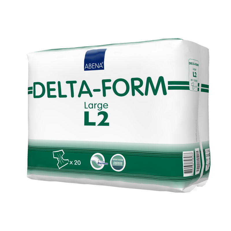 Abena Delta Form Adult Diaper Size L2 20Pcs - Image 2